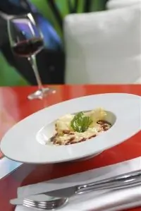 Ризотто с водкой и луком