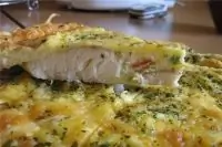 Форель, запеченная в соусе