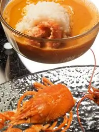 Раковый суп с коньяком