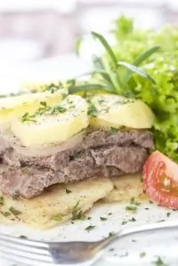 Картошка с мясом