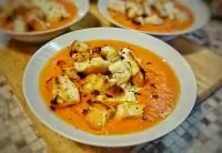 Гаспачо с винным уксусом