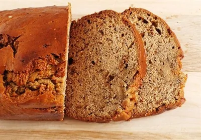 Банановый хлеб с миндальным экстрактом