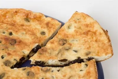 Лепешки с изюмом