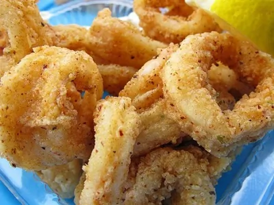 Кальмары в горчице