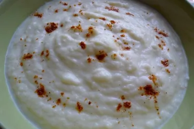 Пюре из цветной капусты с сыром