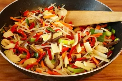 Пак-чой с чили