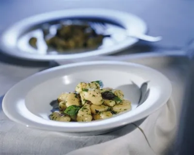 Ньокки с песто из базилика