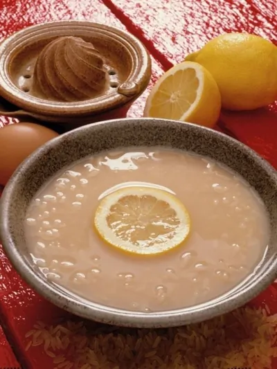 Холодный лимонный суп