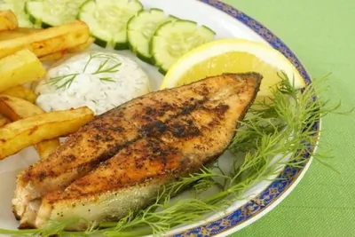 Осетрина по французски