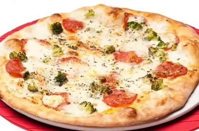 Пицца с капустой брокколи