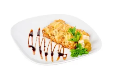 Камбала с оливками