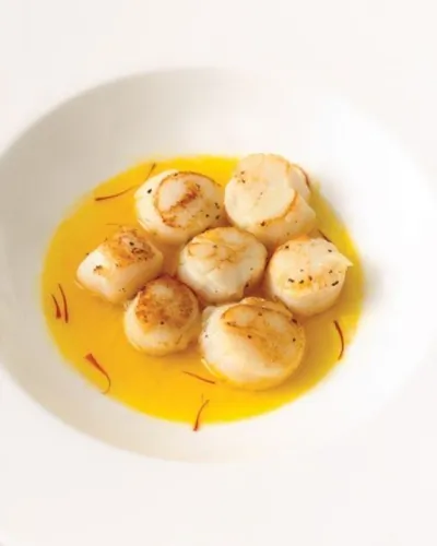 Морские гребешки с лаймом и чили