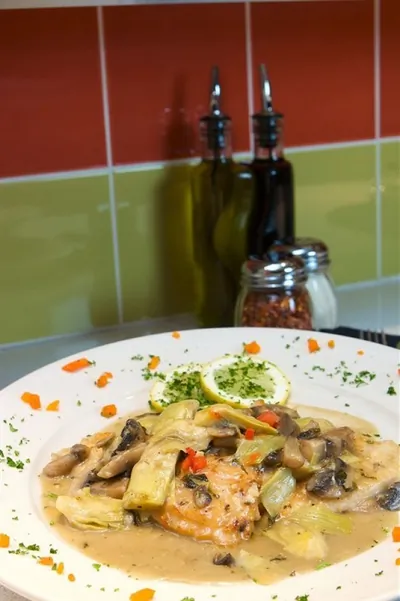 Курица в сливочном соусе