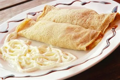 Курица в блинах