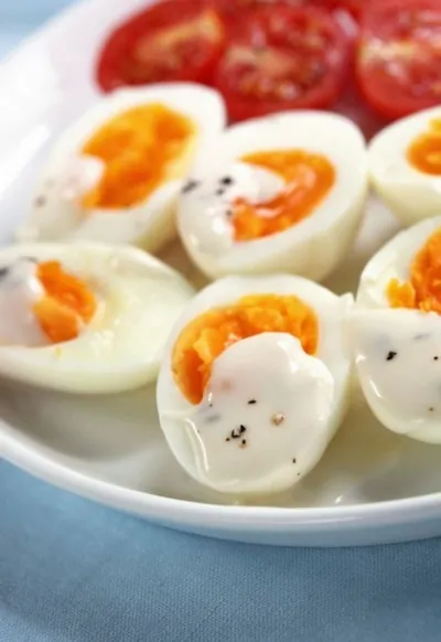 Яйца под майонезом