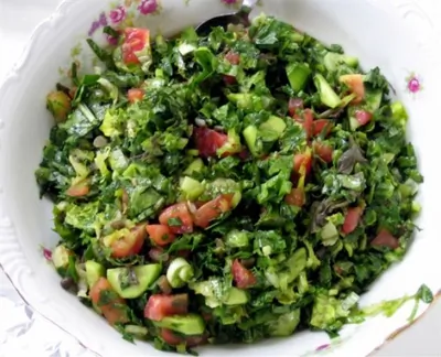 Табуле с проростками киноа