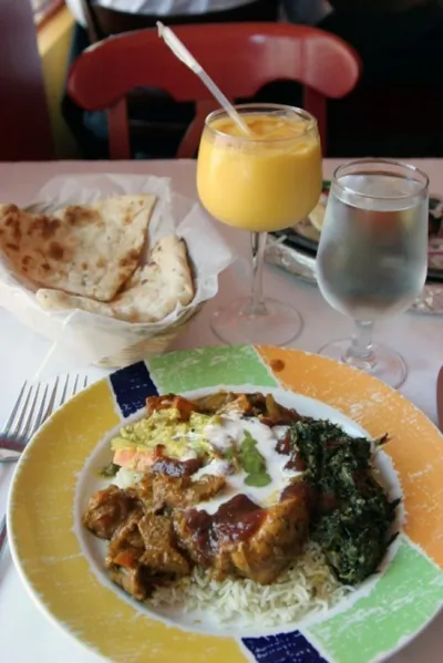 Индийская заправка с манго и карри