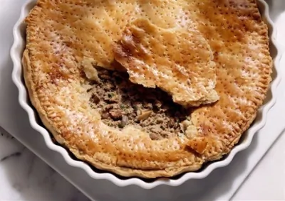 Рождественский пирог в горшочках с уткой