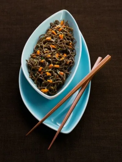 Черно-оранжевая хеллоуин-паста