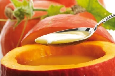 Сырный суп в тыкве