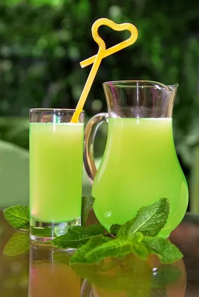 Зеленый лимонад