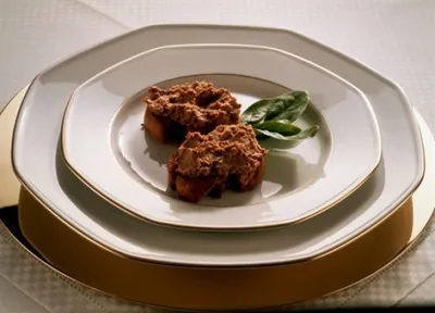 Грибной паштет с рикоттой