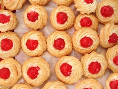 Печенье с вишней