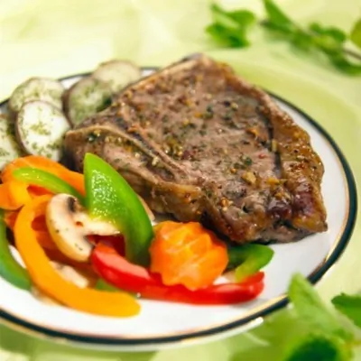 Телятина с соусом из белого вина и петрушки