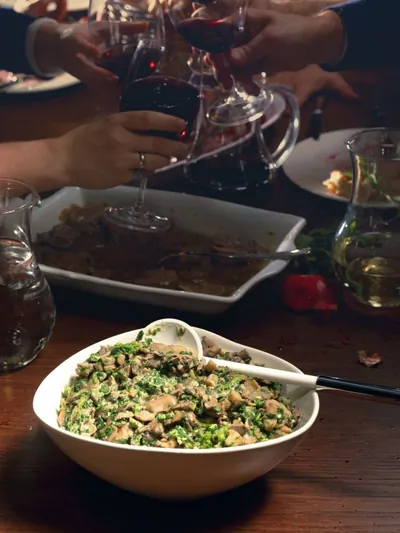 Вешенки по кахетински