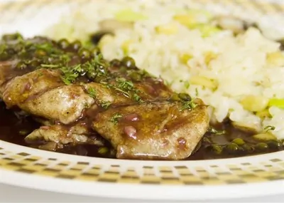 Курица с лаймом и кориандром