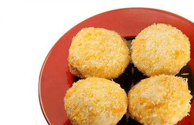 Кокосовое печенье с тростниковым сахаром