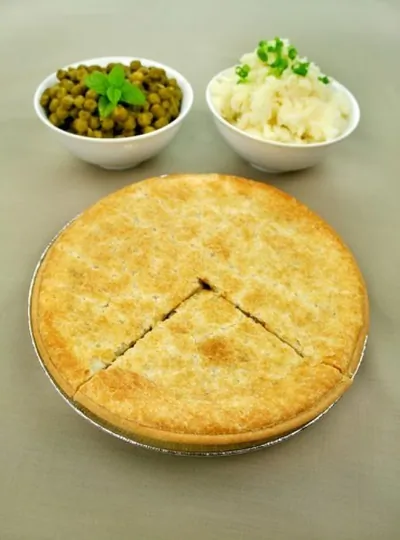 Яично-картофельный пай с прошутто