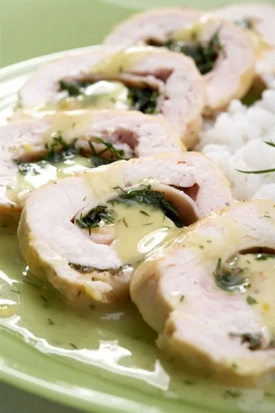 Рулеты из индейки