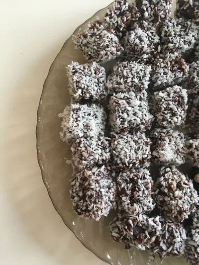 Пирожные Ламингтон