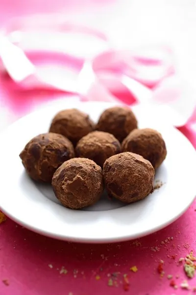 Шоколадные трюфели с вареной сгущенкой