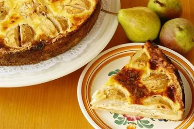 Рождественская коврижка с грушей