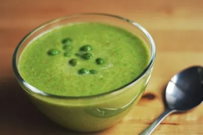 Суп из свежего гороха