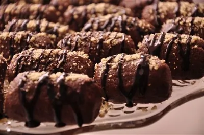 Пирожное «Картошка» с красным вином