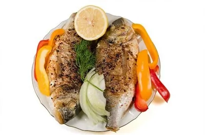 Дорада печеная