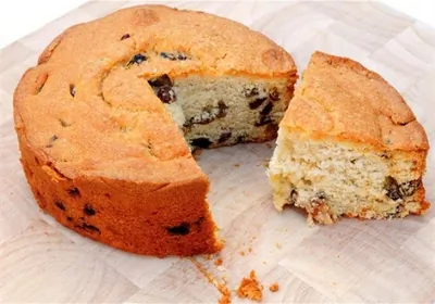 Бисквитный кекс на пару