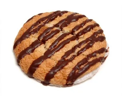 Кокосовые макаруны с шоколадом