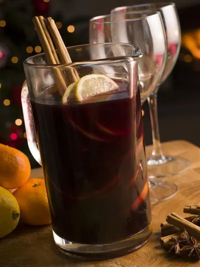 Немецкий глювайн с коньяком