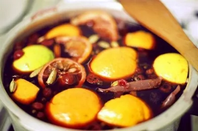 Глинтвейн из фруктов