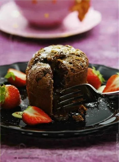 Шоколадно-имбирный кекс