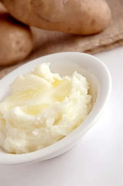 Картофельное пюре с трюфельным маслом