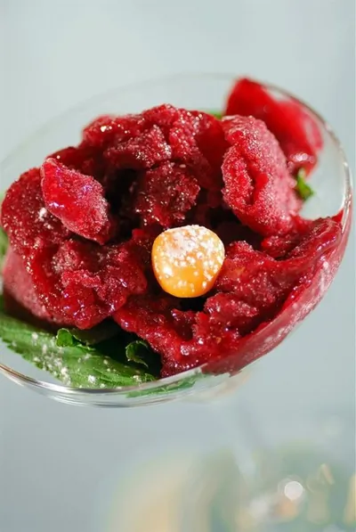 Малиновая гранита