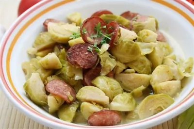 Брюссельская капуста по вестфальски