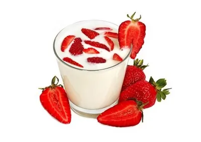 Клубника в ликере со взбитыми сливками