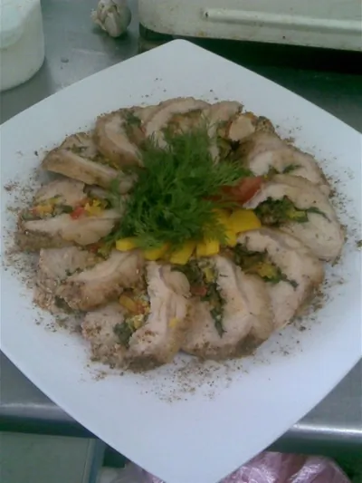 Фаршированная корейка