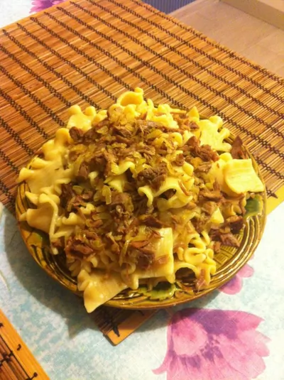 Бешбармак с бараниной